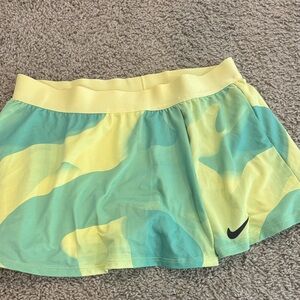 Nike Lime and Teal Skirt